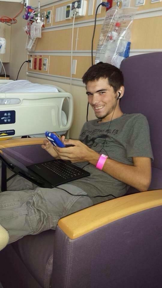 Dusty Lane in hospital